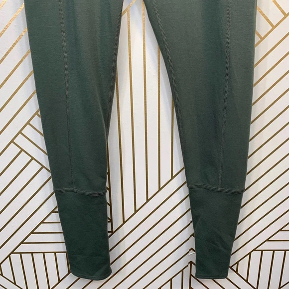 Free People Virgo‎ Cropped Legging Khaki Green - Picture 5 of 12